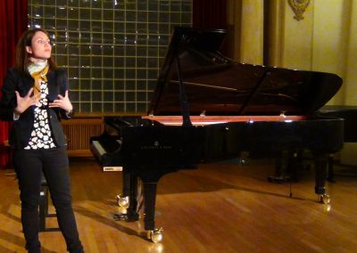 Oriane Joubert audition salle de la bourse Genève